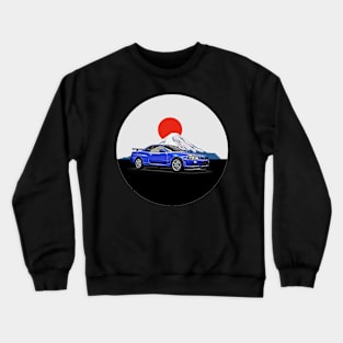 R34 GTR Japan Print Crewneck Sweatshirt